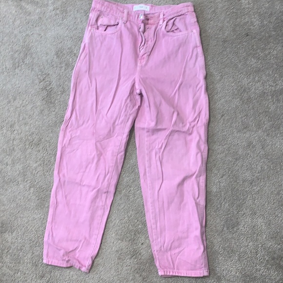 Mango Purple Straight Leg Jeans - Picture 2 of 5